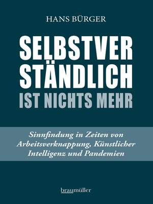 cover image of Selbstverständlich ist nichts mehr